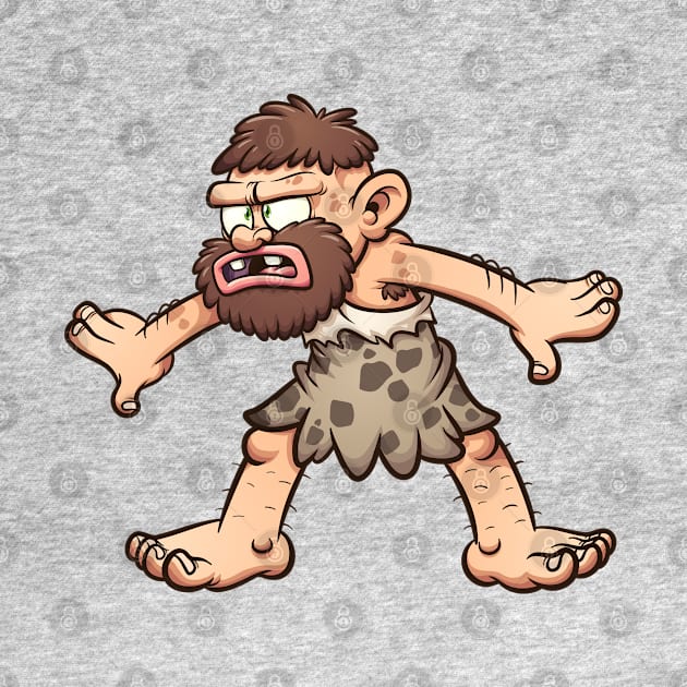 Confused caveman by memoangeles